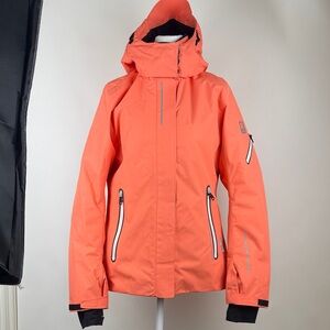 Reima Tec Girls Roxana Ski And Snow Jacket Salmon Coral Size 14Y